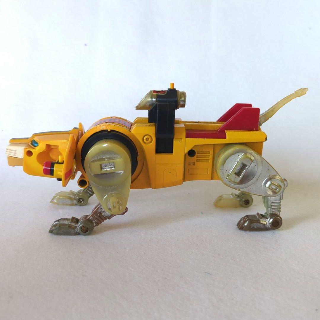 当時もの DX超合金 百獣王ゴライオン ポピー 5体合体 ロボ本体のみ