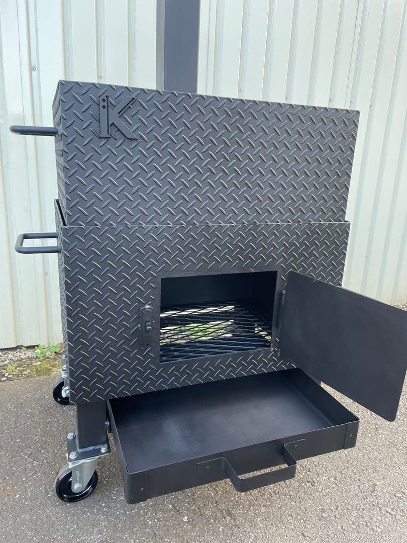 【新品・鉄製】石焼き芋焼き機・BBQ鉄板焼き機