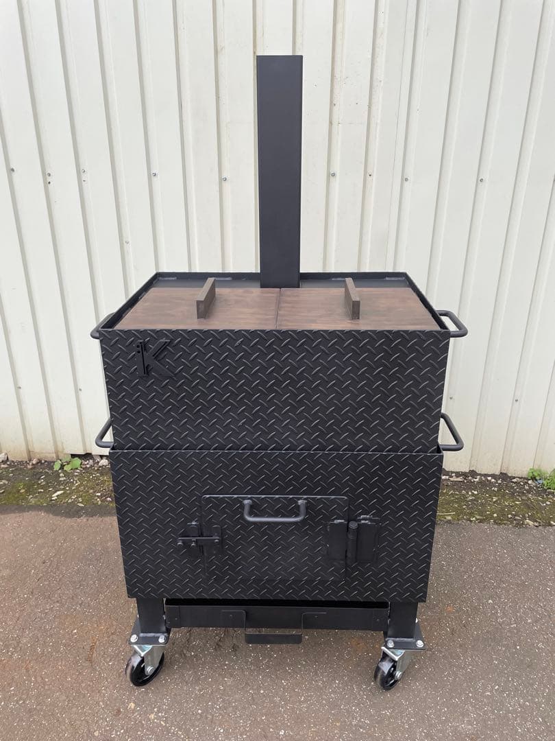 【新品・鉄製】石焼き芋焼き機・BBQ鉄板焼き機
