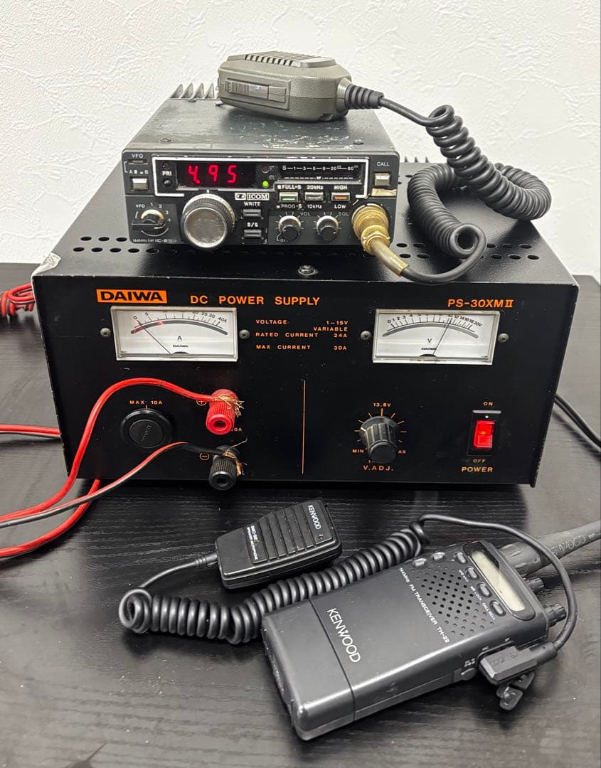 DAIWA PS-30XM II DC.アマチュア無線 ICOM IC-25D