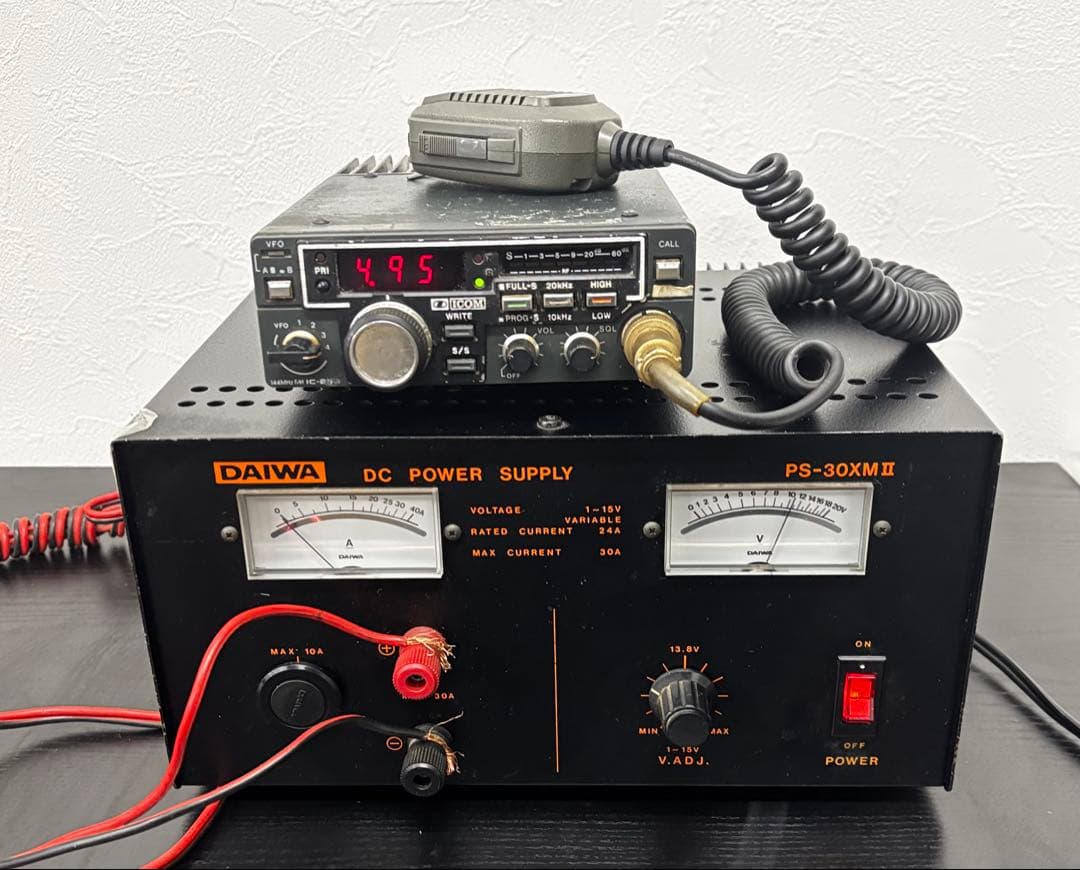 DAIWA PS-30XM II DC.アマチュア無線 ICOM IC-25D