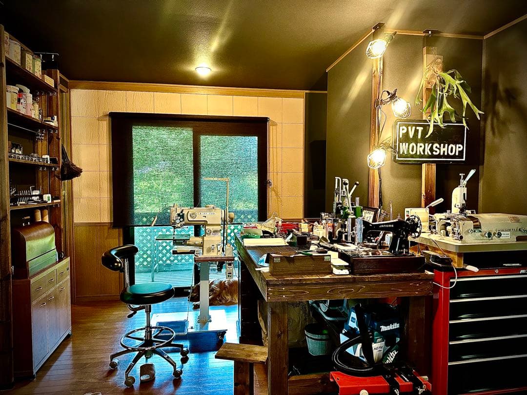 3月SALE！非売品/Pvt.Workshop極CL本革　デッキケース&ハーフプ