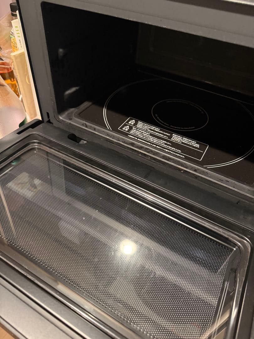 バルミューダ　BALMUDA オーブンレンジ　ブラック　動作問題なし　おしゃれ