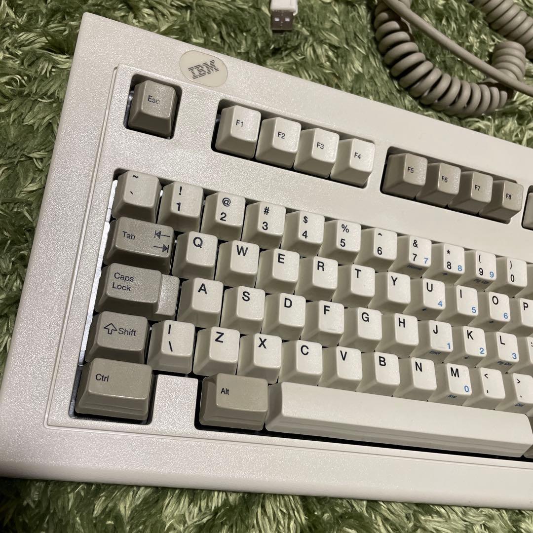 【未使用希少品】IBM PS/2 Model M 2002年製　USB変換付き