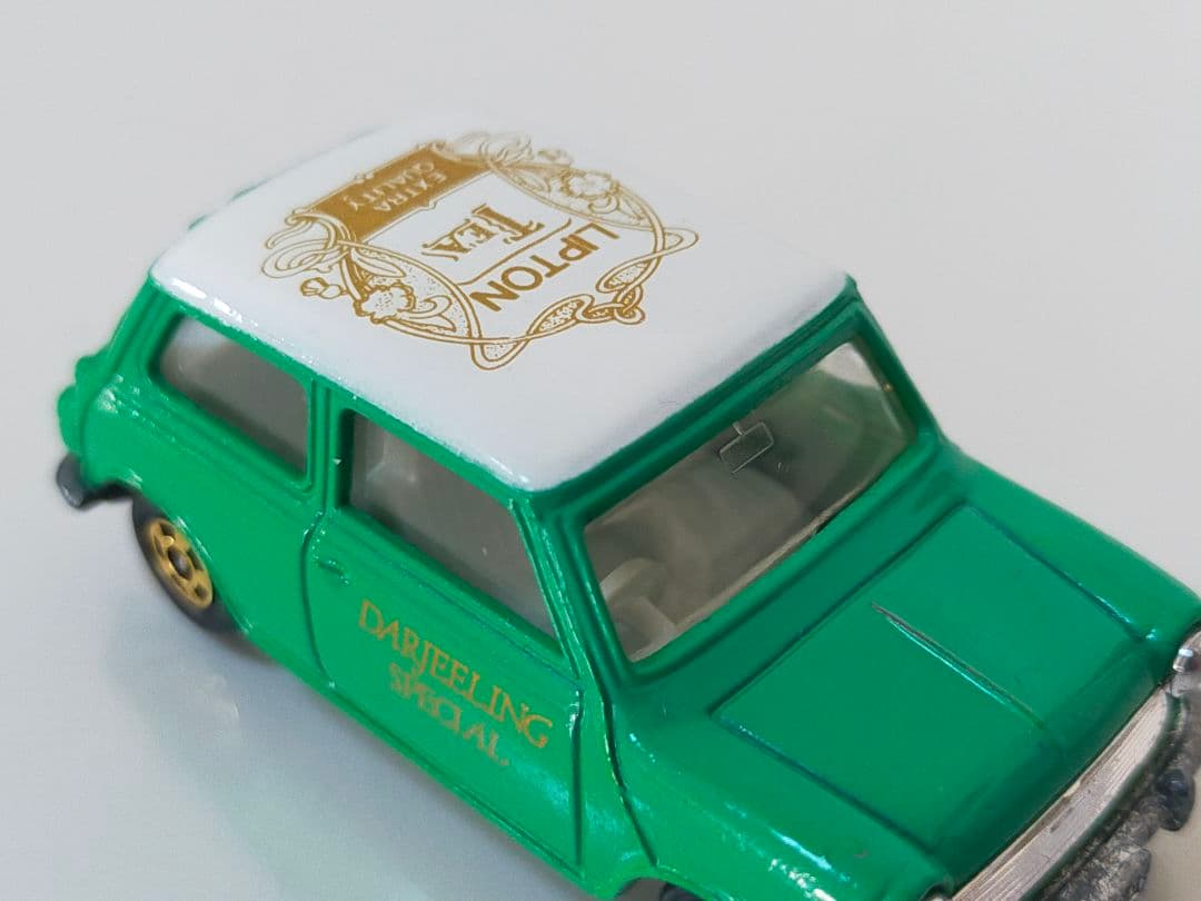 リプトン BLMC ミニクーパー 青箱 トミカ 日本製 耳あり