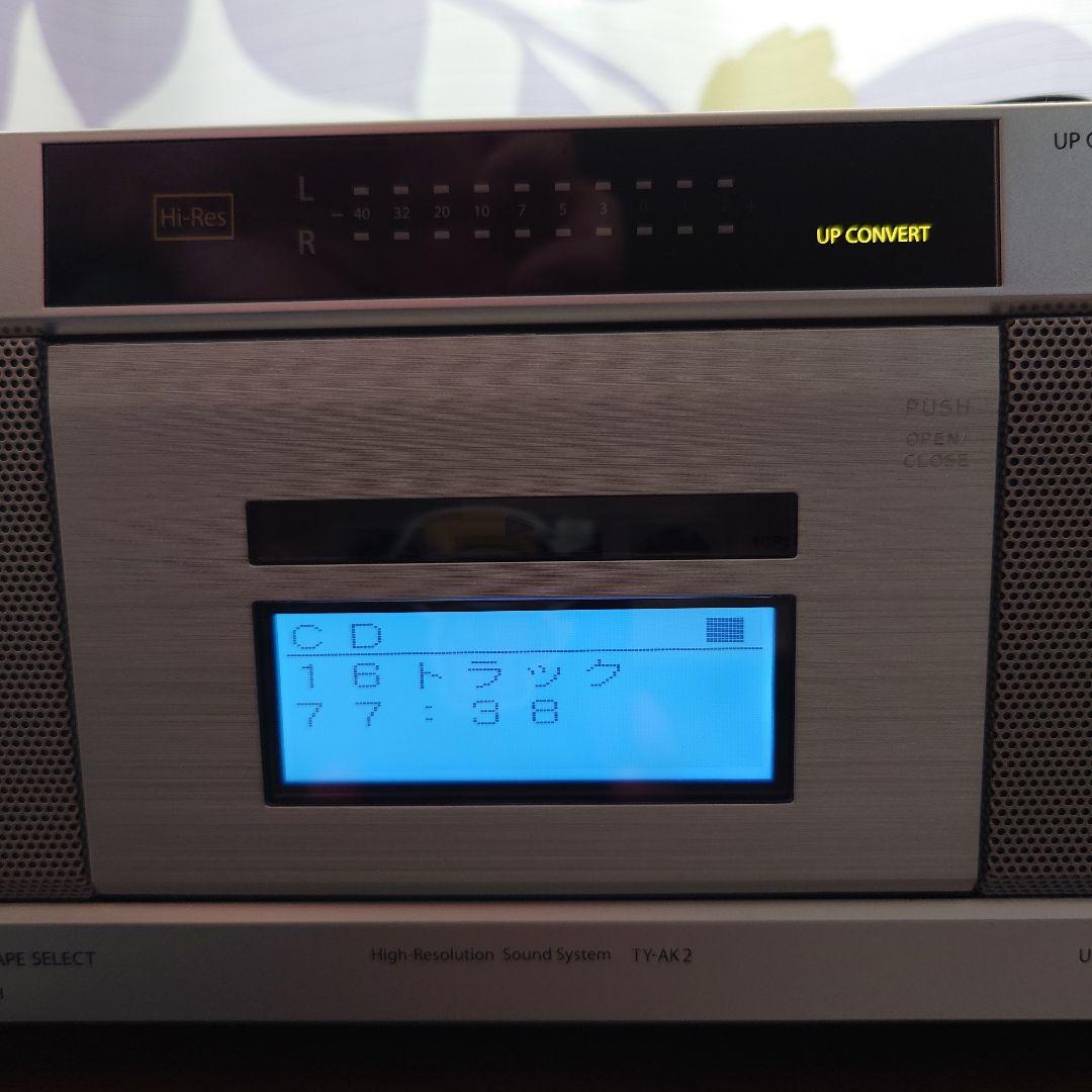 Aurex 東芝　CDラジカセ TY-AK2 シルバー