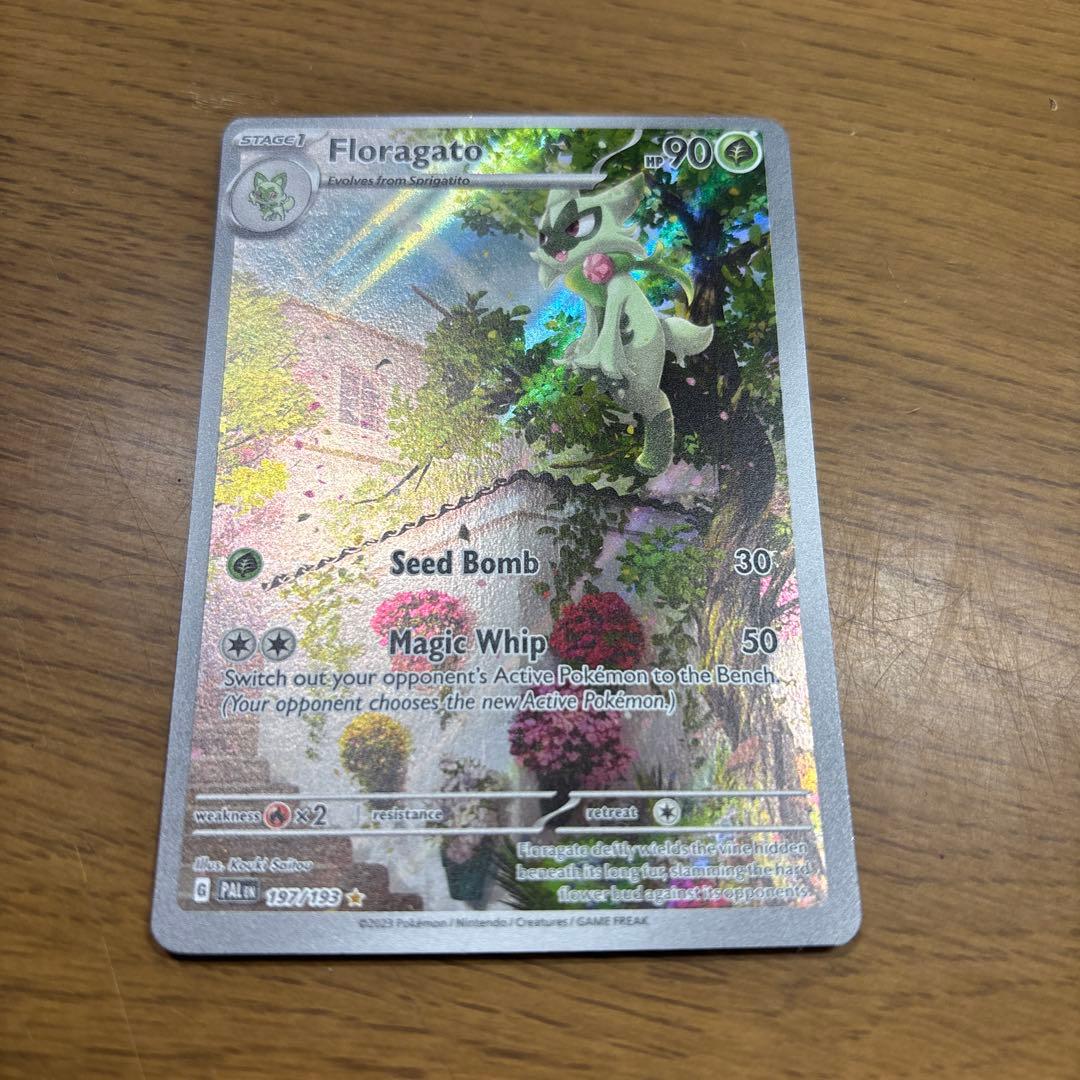 海外版ポケモンカード　ニャローテ　草エネ　ハガネエネ