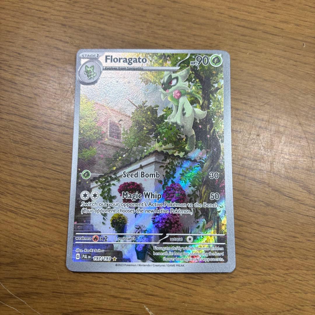 海外版ポケモンカード　ニャローテ　草エネ　ハガネエネ