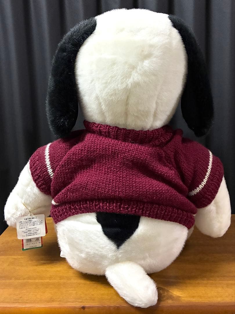 スヌーピー　ぬいぐるみ　セーター　特大　レアもの　未使用　RD