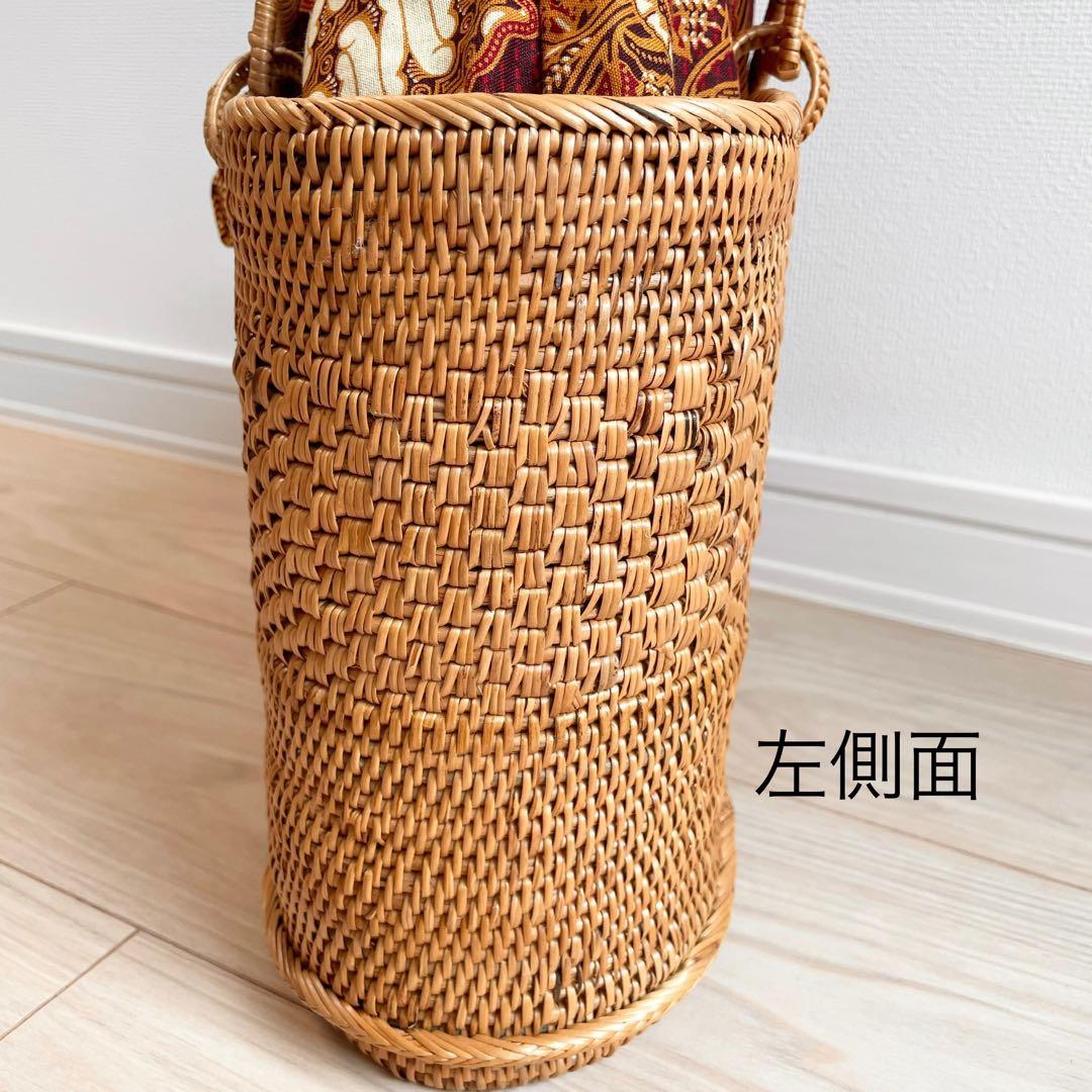【未使用品】ナルミニさんのアタバッグ　かごバッグ