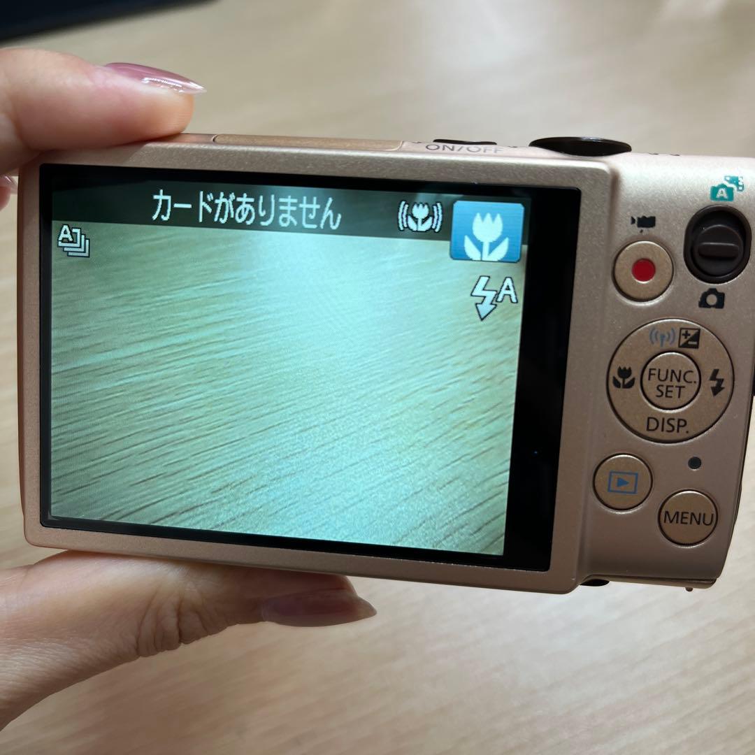 【動作確認•初期化済み】Canon IXY 620F ゴールド 本体とバッテリー