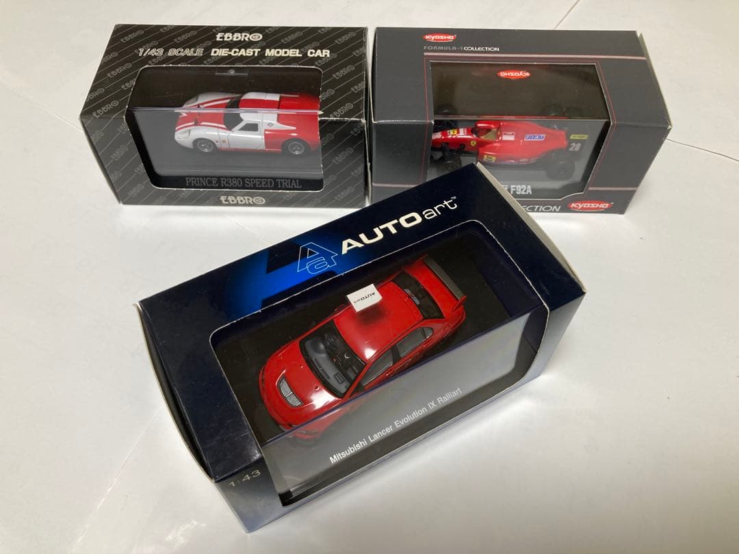 AUTOart 1/43 三菱ランサーエボリューションIXラリーアート　全3台