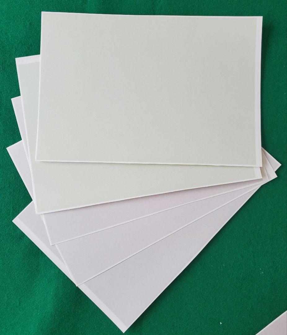 単色無地転写紙　４０色　５５枚　ヴォーグ　新品未使用　ポーセラーツ