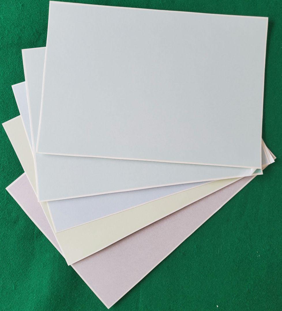 単色無地転写紙　４０色　５５枚　ヴォーグ　新品未使用　ポーセラーツ