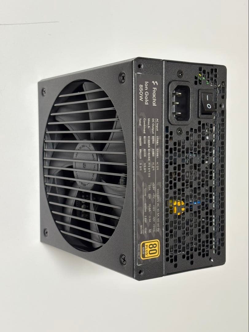 Fractal Design ION Gold 850W PC電源ユニット