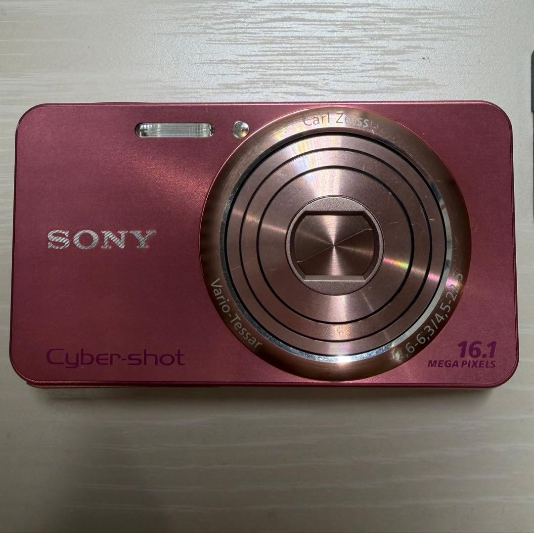 ソニー　サイバーショット Cybershot DSC-W570 デジカメ　ピンク