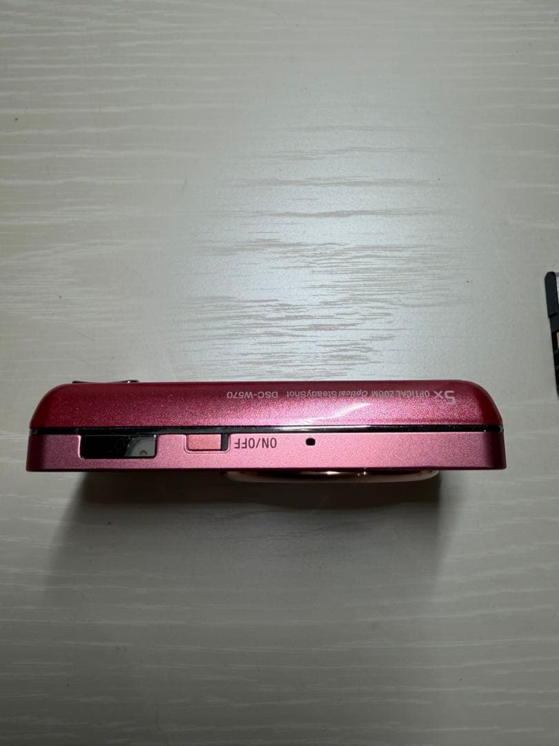 ソニー　サイバーショット Cybershot DSC-W570 デジカメ　ピンク