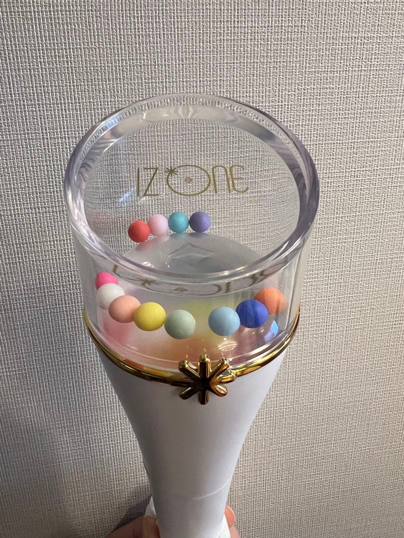 IZ*ONE ペンライト（ 本田仁美ちゃんカラーストラップ ）
