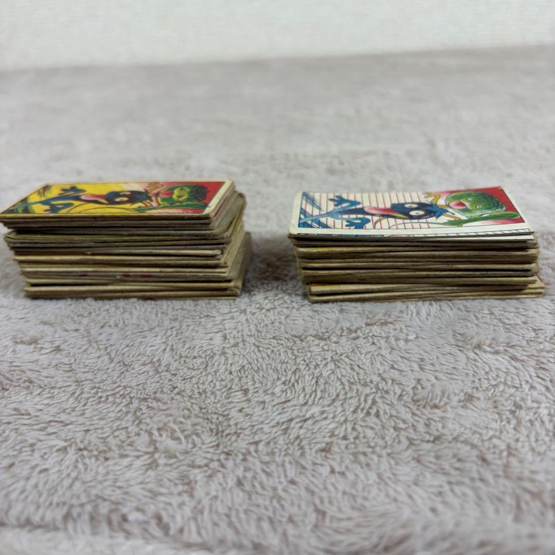 妖怪　おばけ　怪獣　めんこ　角めんこ　昭和レトロ　当時物　大量まとめセット