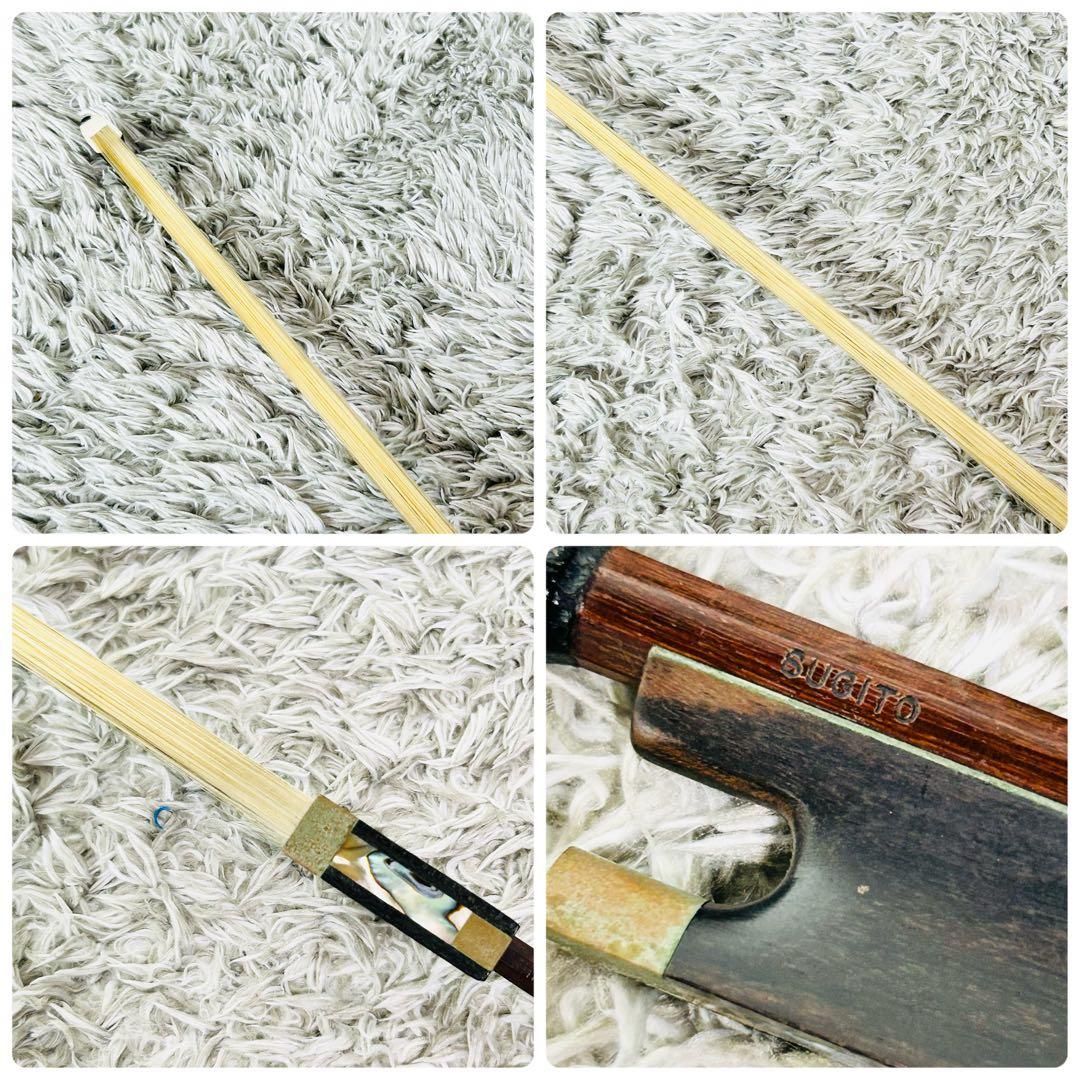 SUZUKI　スズキ　バイオリン　No.520　3/4　虎杢　杉藤　弦楽器