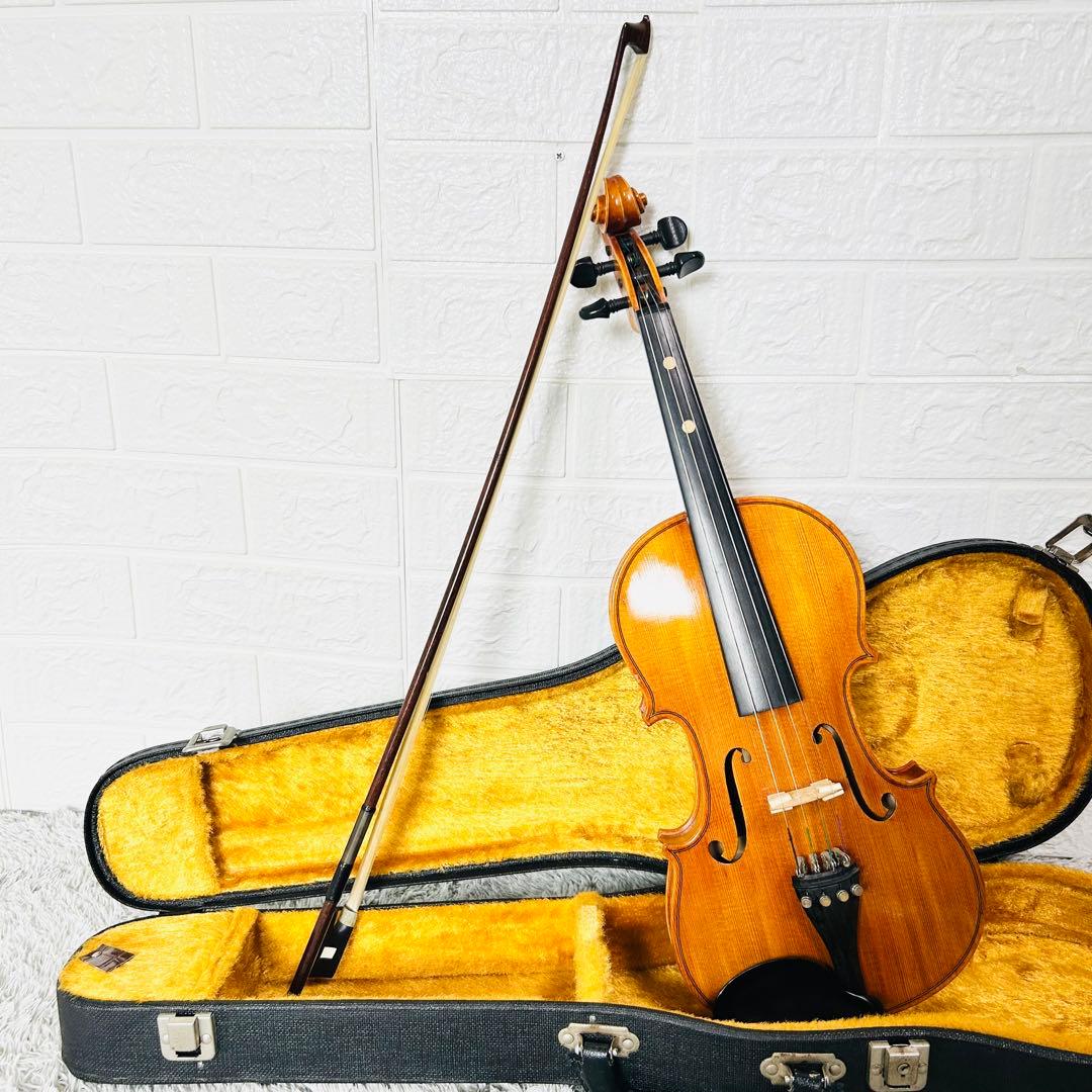 SUZUKI　スズキ　バイオリン　No.520　3/4　虎杢　杉藤　弦楽器