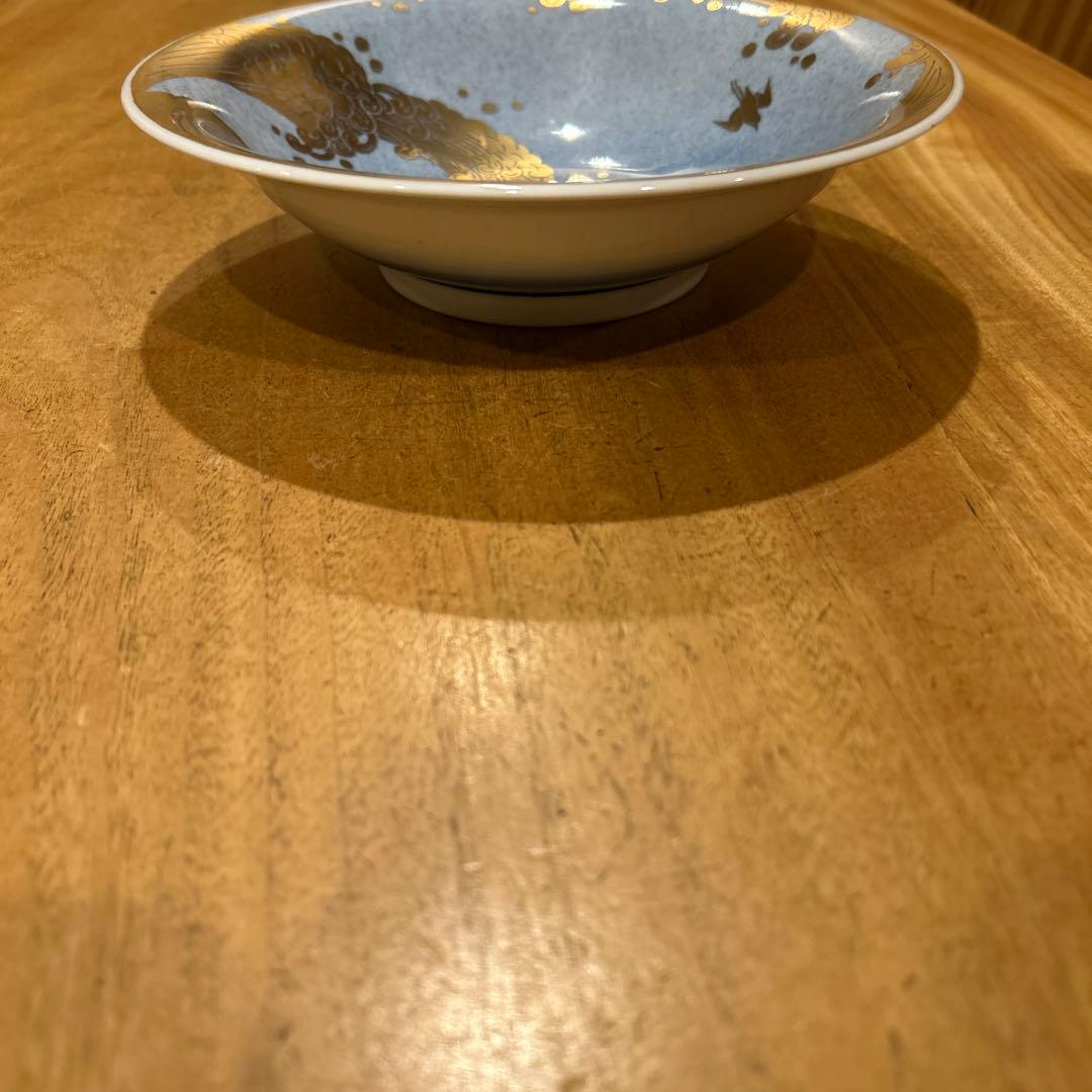 九谷　萌苑　【人間国宝】吉田美統作　金襴手汐騒鉢