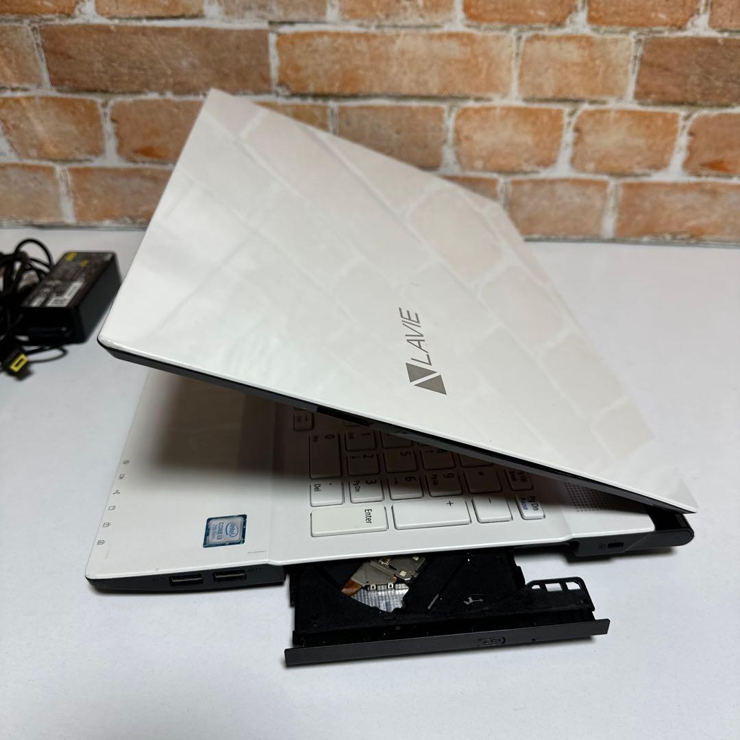 美品NECノートPC FHD SSDメモリ8GB Windows11オフィス付き