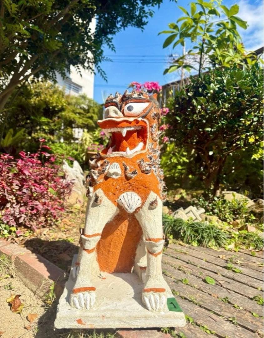 漆喰シーサー