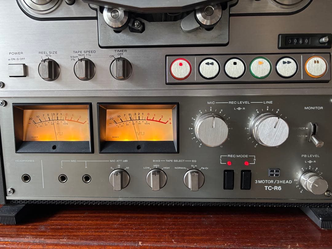 SONY TC-R6 オープンリールデッキ　ジャンク品