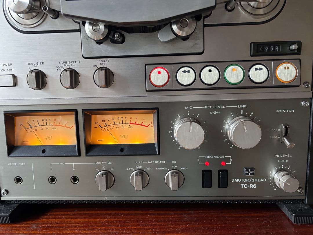 SONY TC-R6 オープンリールデッキ　ジャンク品