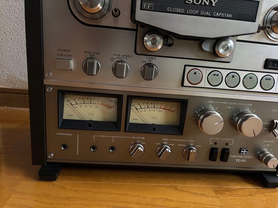 SONY TC-R6 オープンリールデッキ　ジャンク品