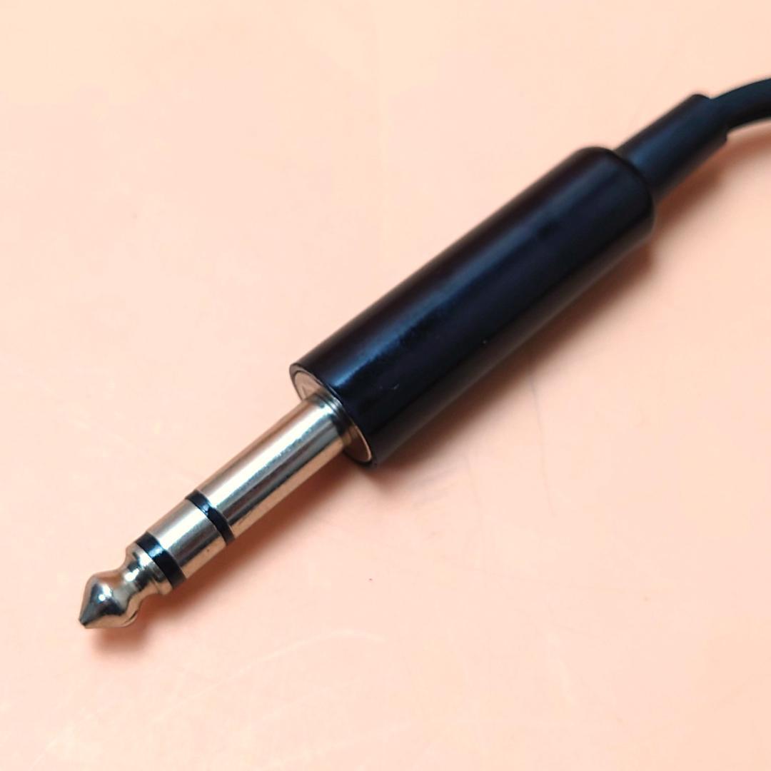 動作保証 Tescolyzer ステレオヘッドホン 程度良好 変換プラグ付き