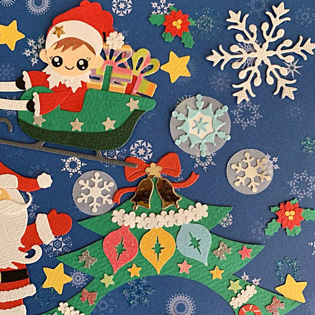 ★クリスマスAセット★男の子★クラフトパンチ★スクラップブッキング