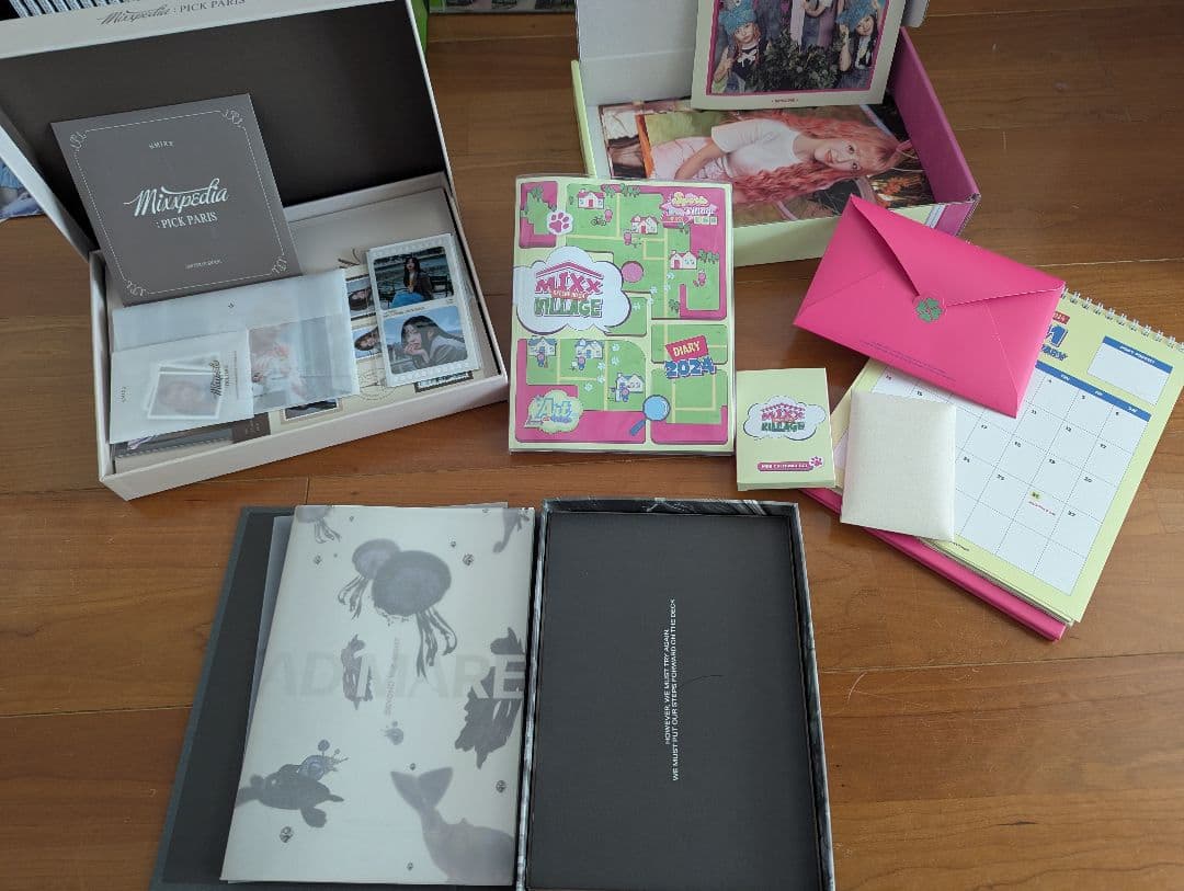 NMIXX　公式スタジャン（Lサイズ）＆アルバム＆ポスター　まとめ販売