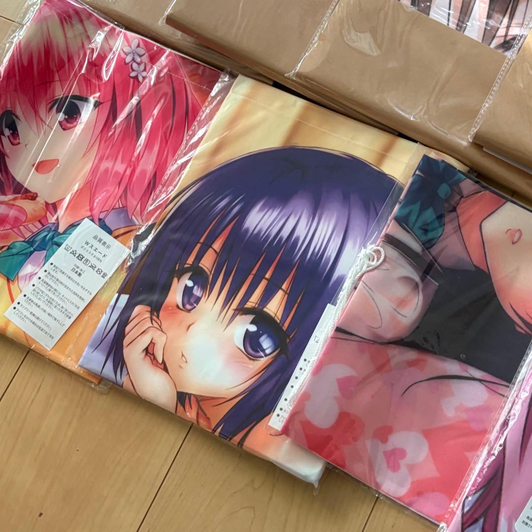 【14枚セット】萌えタオル10、抱き枕カバー1、タペストリー3 アニメ 美少女