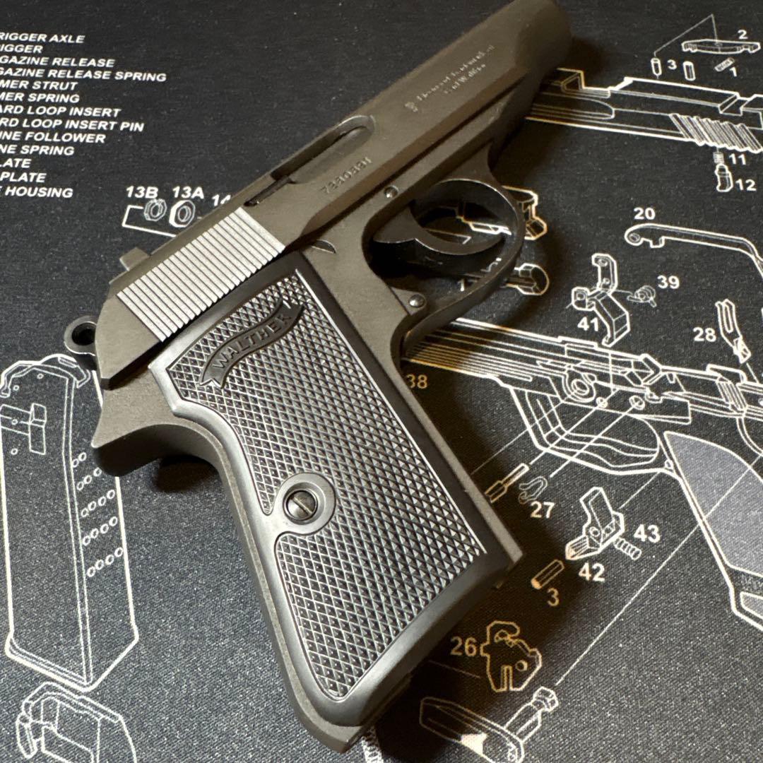 マルシン　ワルサーPP モデルガン　完成品　ブラックHW ヘビーウェイト