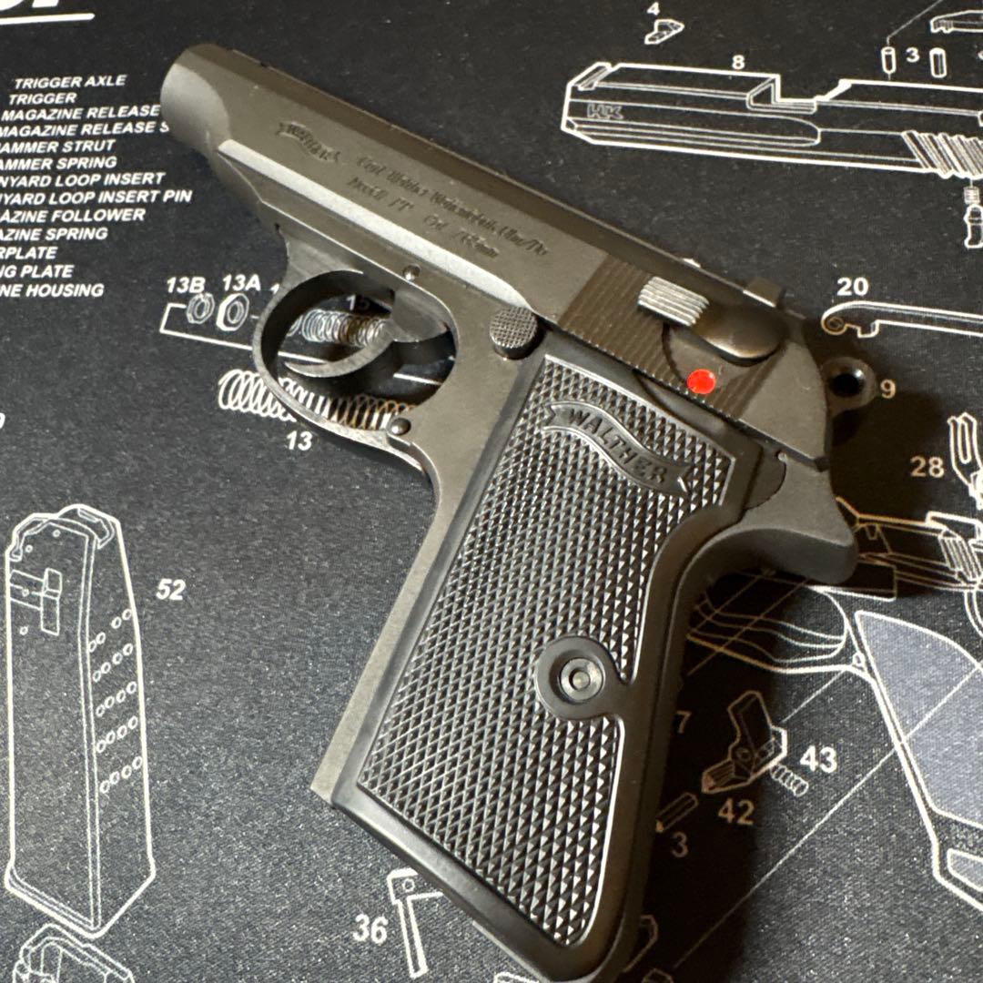 マルシン　ワルサーPP モデルガン　完成品　ブラックHW ヘビーウェイト