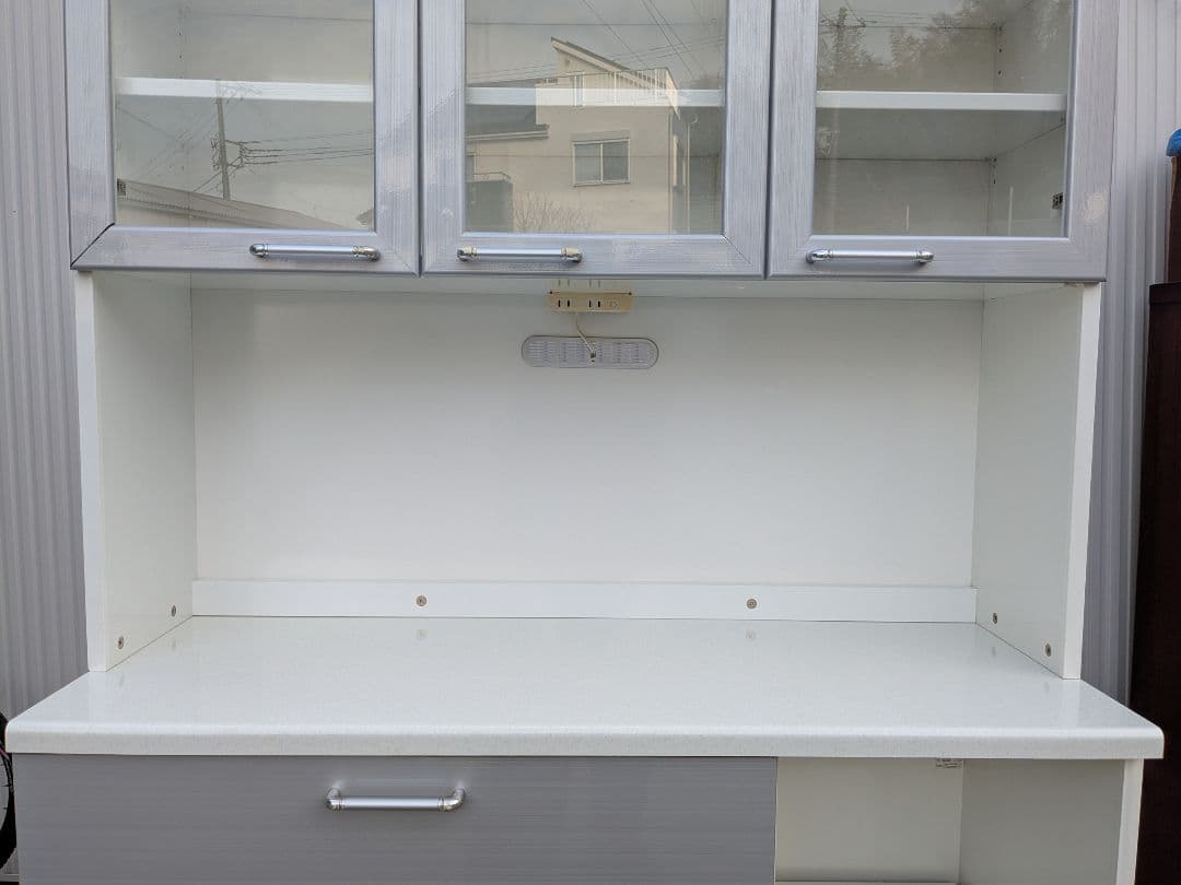 直接引き取りor自社配送限定ユーアイ アガペー 2レンジボード食器棚 幅44cm