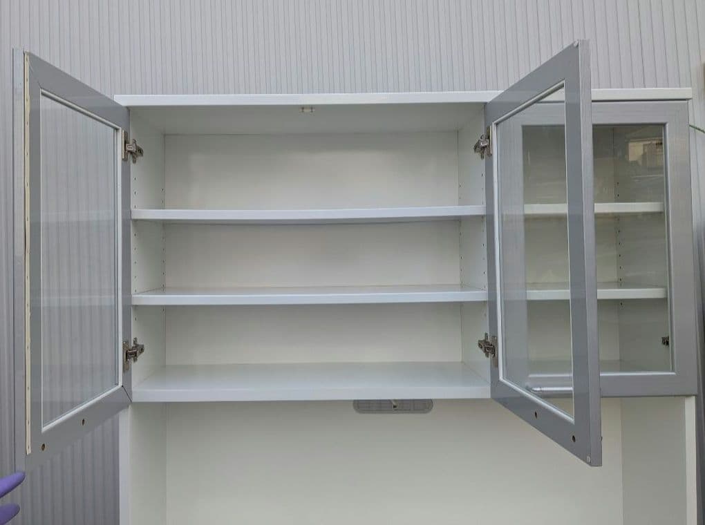 直接引き取りor自社配送限定ユーアイ アガペー 2レンジボード食器棚 幅44cm