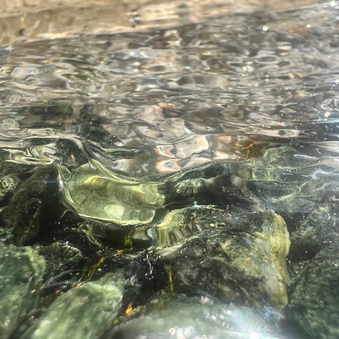 【レジンアート】波紋アート／せせらぎ／20cmスクエア／枠なし