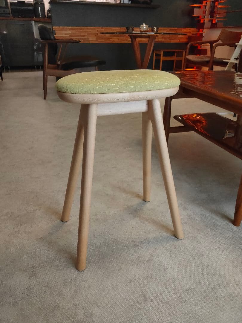 ★美品★ナガノインテリア スツール コッペ キッチンスツール