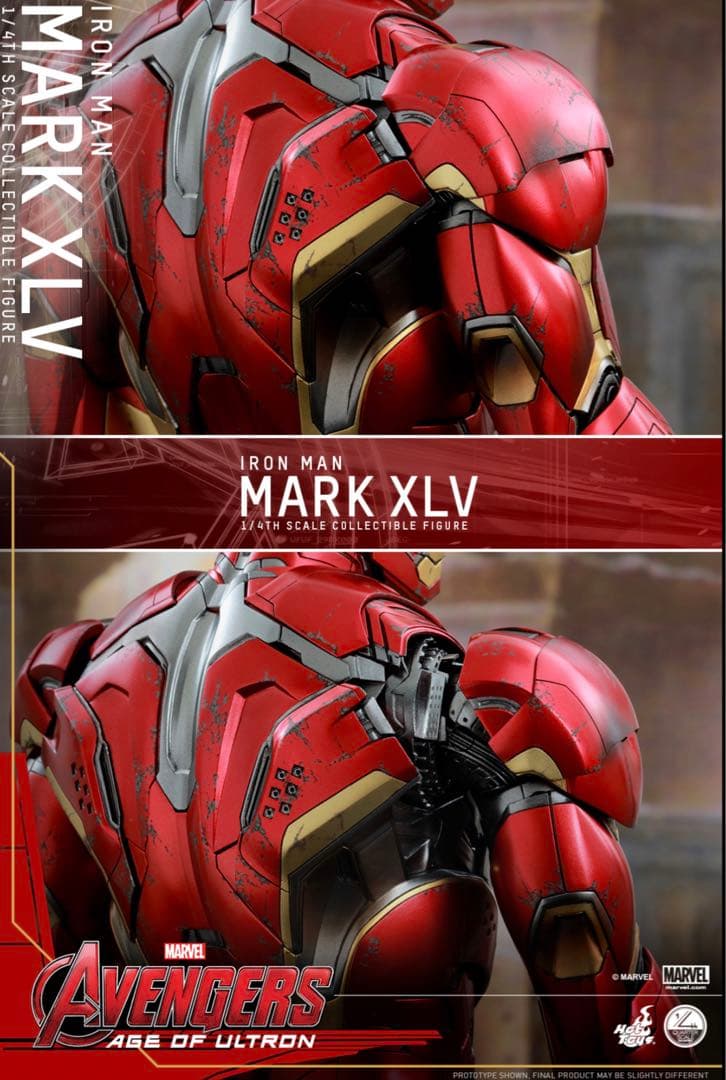 新品開封のみ ホットトイズ QS006 MK45 1/4 Hottoys