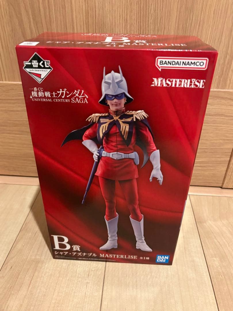 一番くじ　機動戦士ガンダム B賞 シャア・アズナブル MASTERLISE