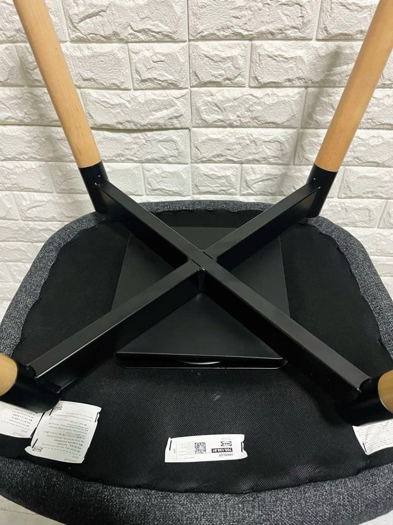 【美品】 IKEA JANOLOF ヤンオロフ　2脚セット