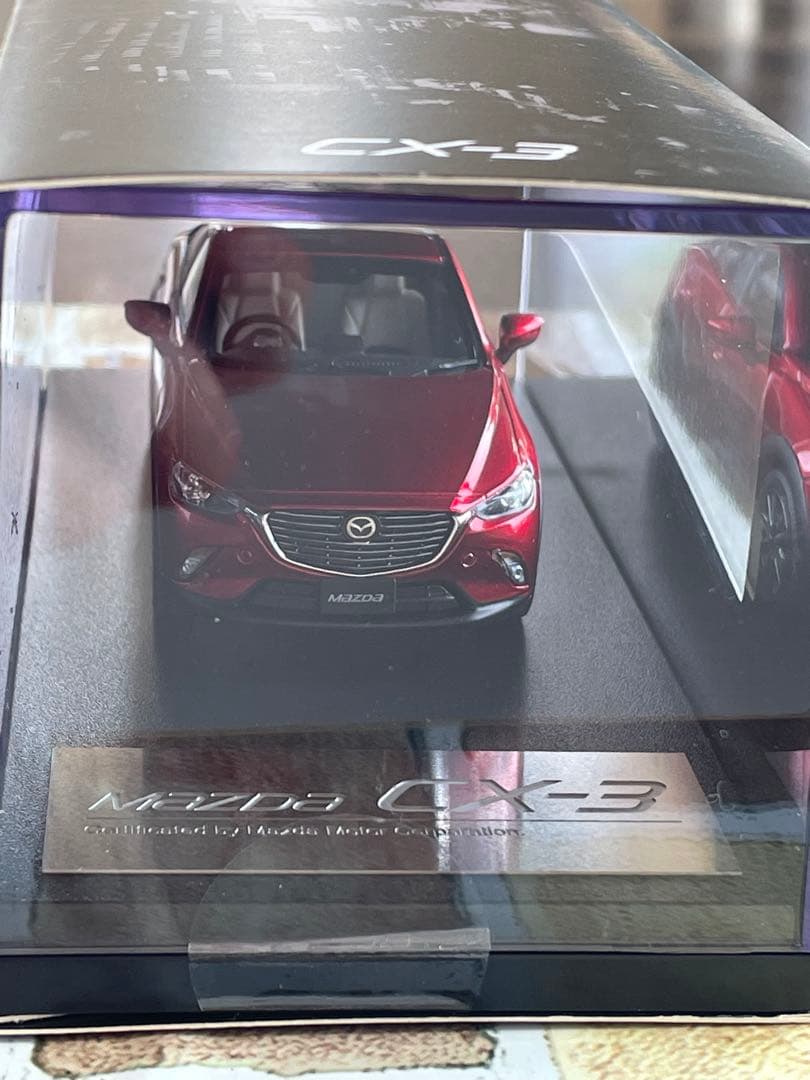 Mazda CX-3 1/43 赤 スケール ミニカー