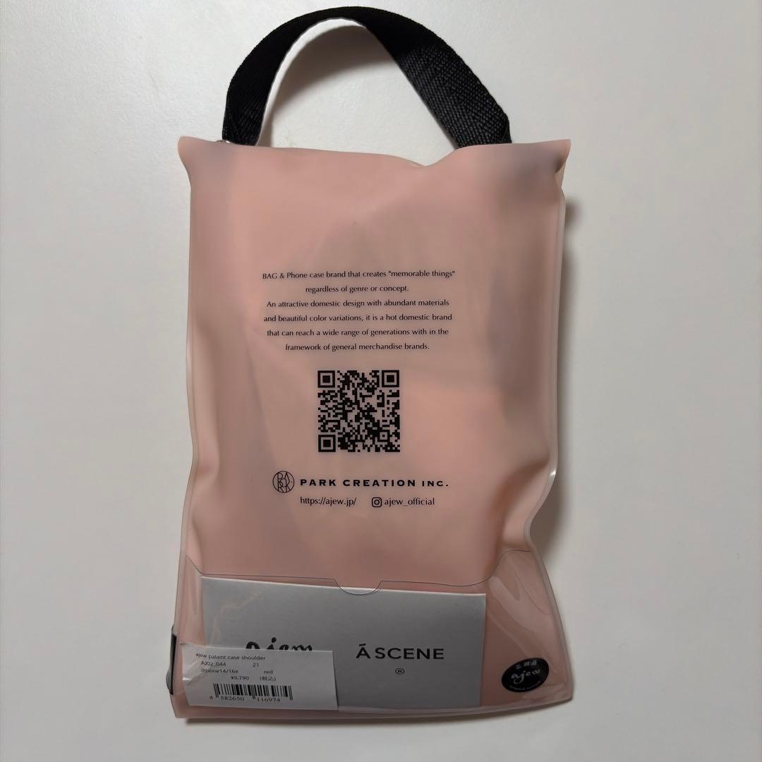 【新品未使用】ajew iPhoneケース 16e用