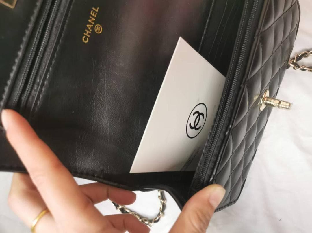 箱付 VIP非売品 ブラックレザー メイクアップポーチ