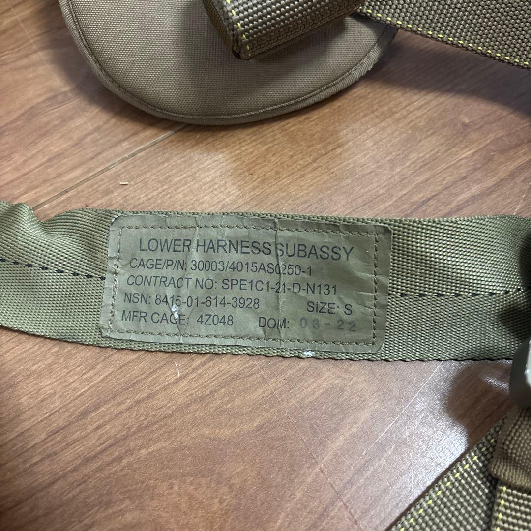 米軍　実物　VEST FRONT BACK SUBASSYタクティカルベスト