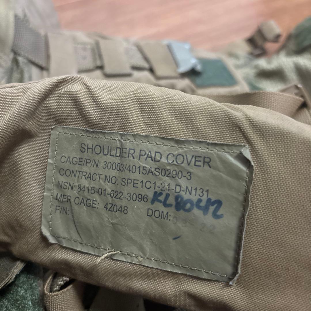 米軍　実物　VEST FRONT BACK SUBASSYタクティカルベスト