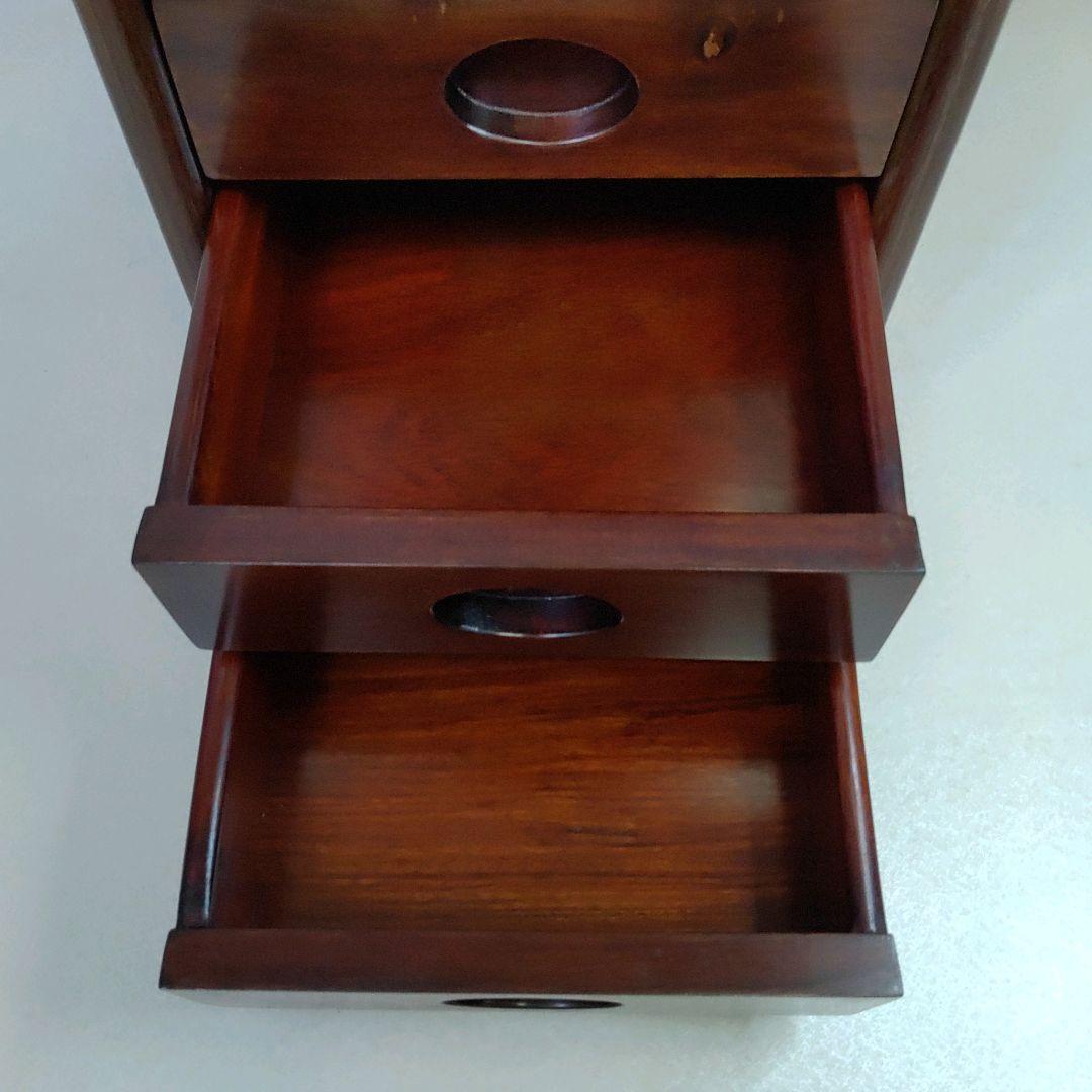 唐木 花梨 チェスト 5段引き出し 唐木家具